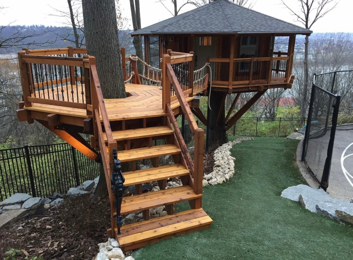 THE BLACK HILLS: 16' Octagon Treehouse Kit