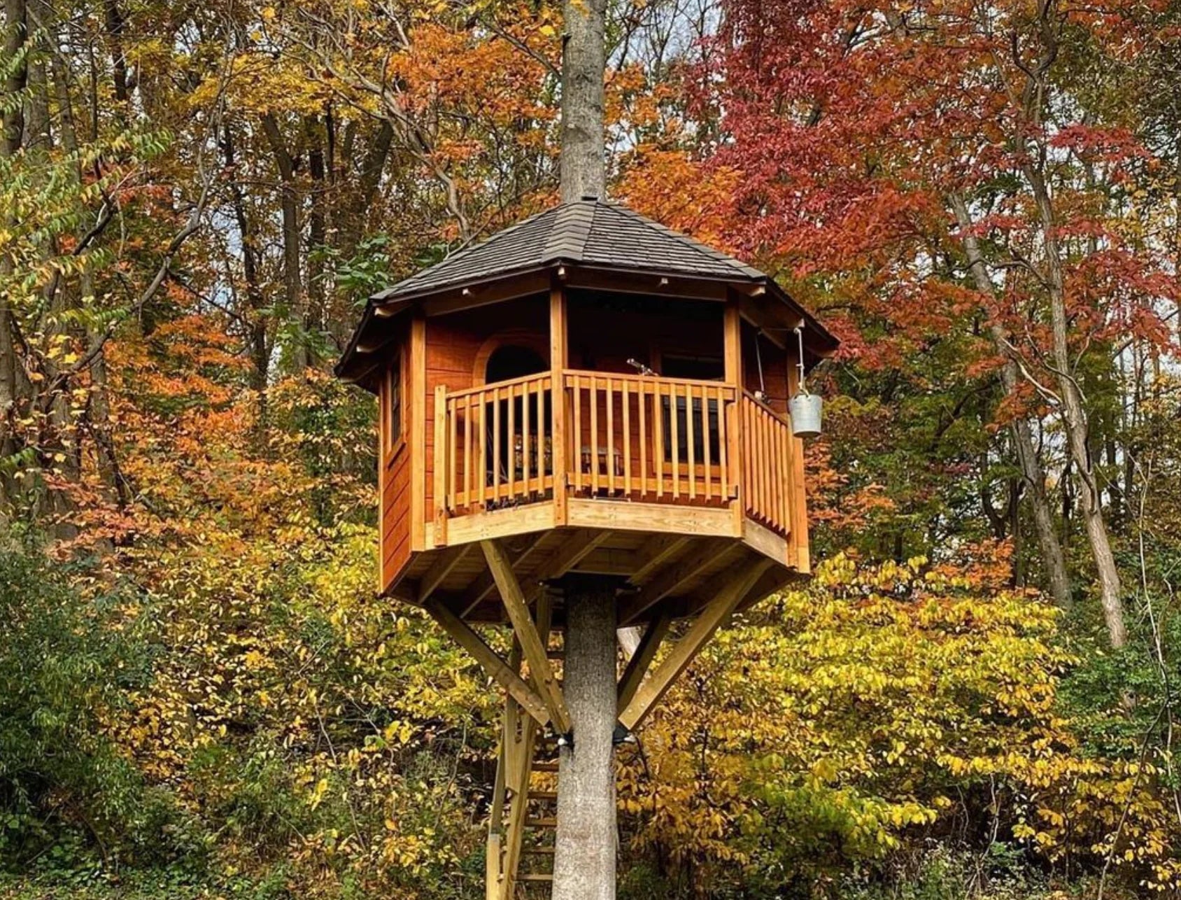 THE RIO GRANDE: 12' Octagon Treehouse Kit
