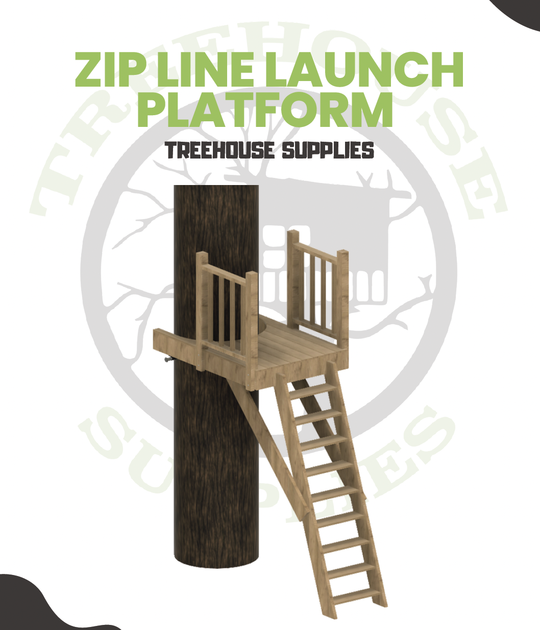 ZIP LINE LAUNCH PLATFORM KIT