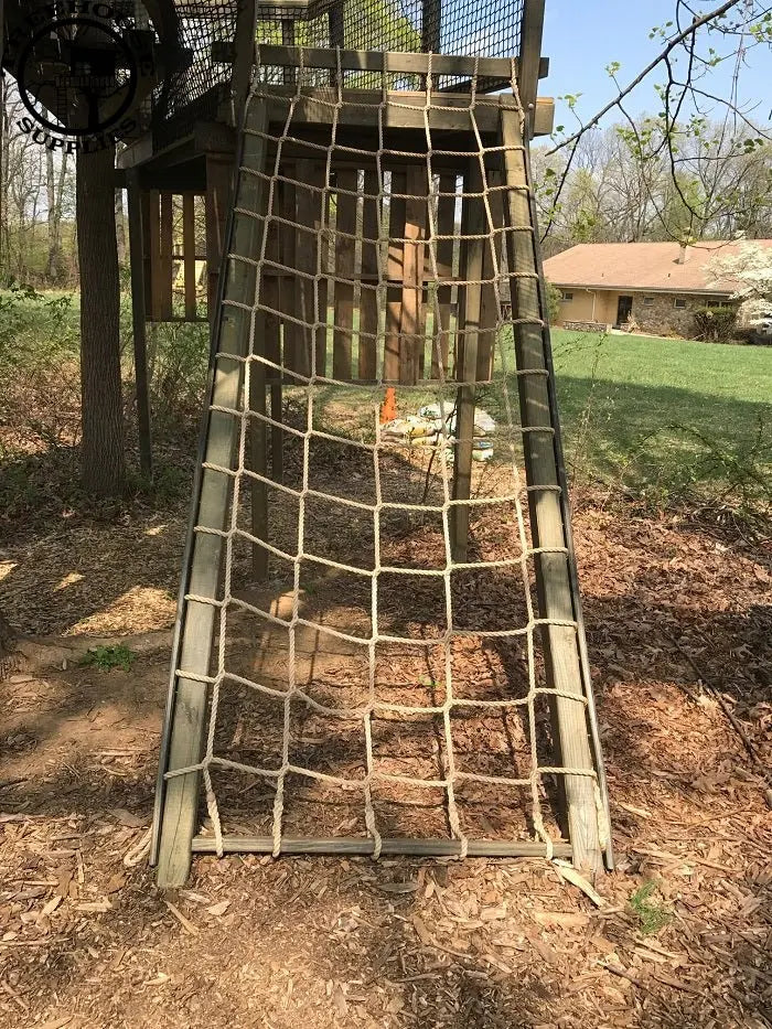 Treehouse Supplies LORY-Cargo Climb Net eye loops - 144" x 42"  - TBD