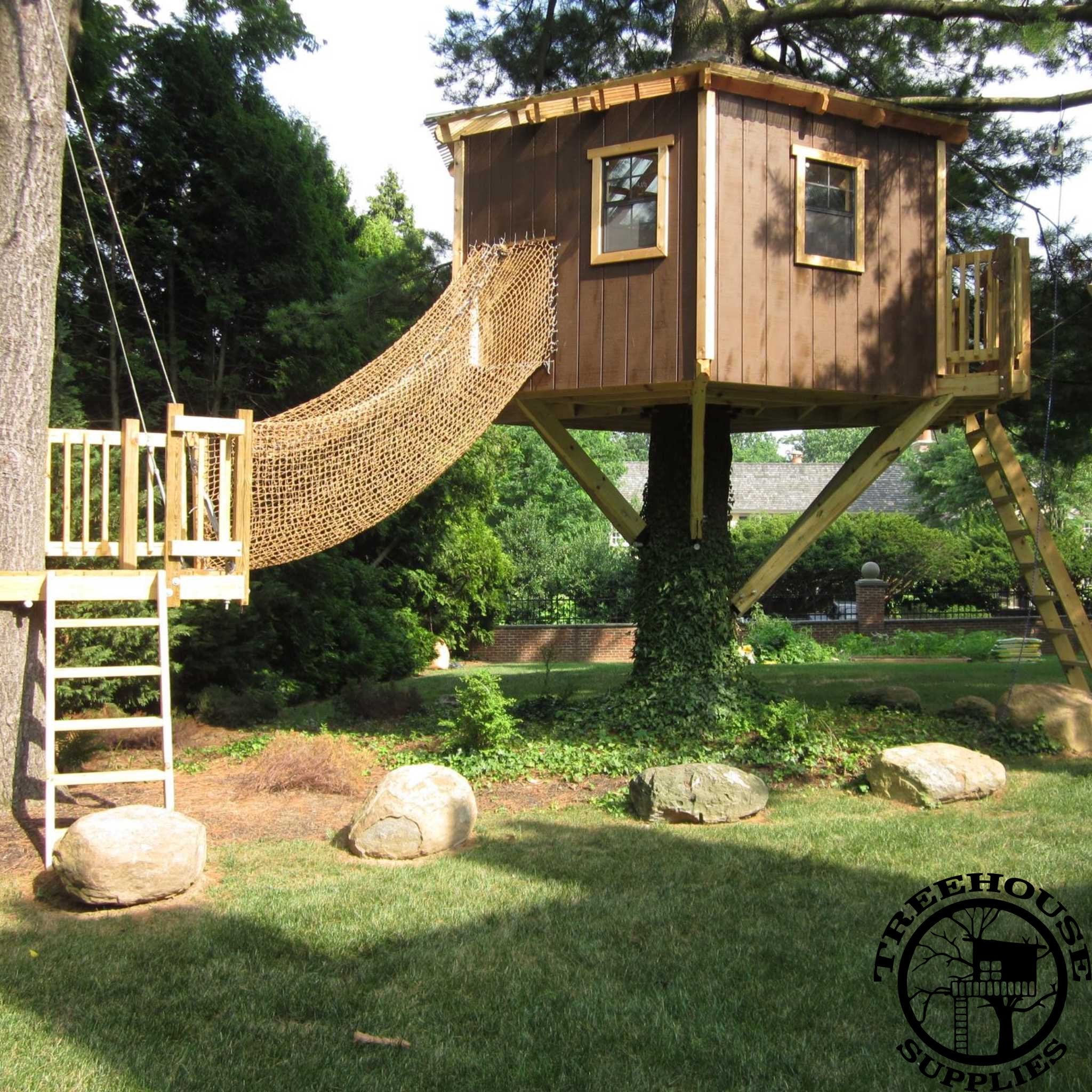 12' DIAMETER HEXAGON TREEHOUSE PLAN - NOW INCLUDES STEP-BY-STEP 3D MODELING!! - Treehouse Supplies