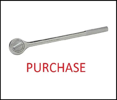 3/4IN.-DRIVE RATCHET HANDLE - USED TO INSTALL TABS AND LAGS