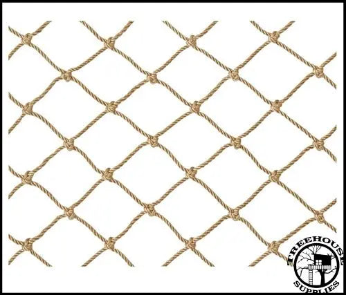 Treehouse Netting  10' Three Strand Diamond Knot – Treehouse Supplies