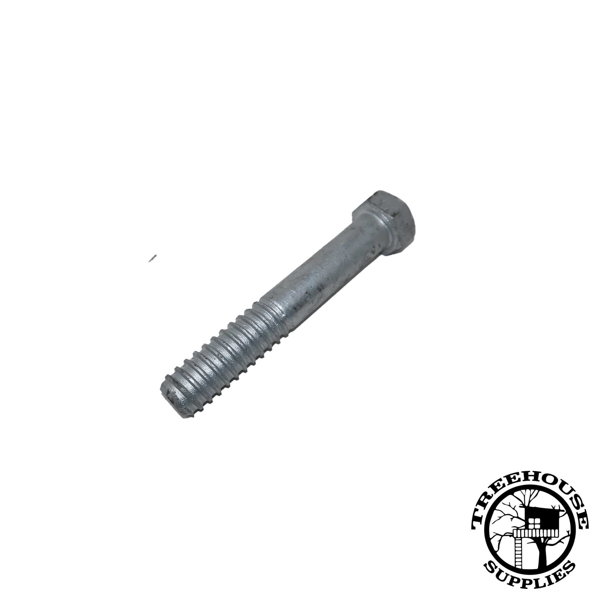 This 1.25'x8' lag bolt is a lightweight treehouse fastener for situations where a Treehouse Attachment Bolt is not necessary.