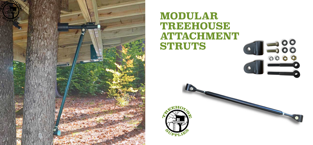 Strut Tree Assembly Ships Ladder Plans – Treehouse Supplies