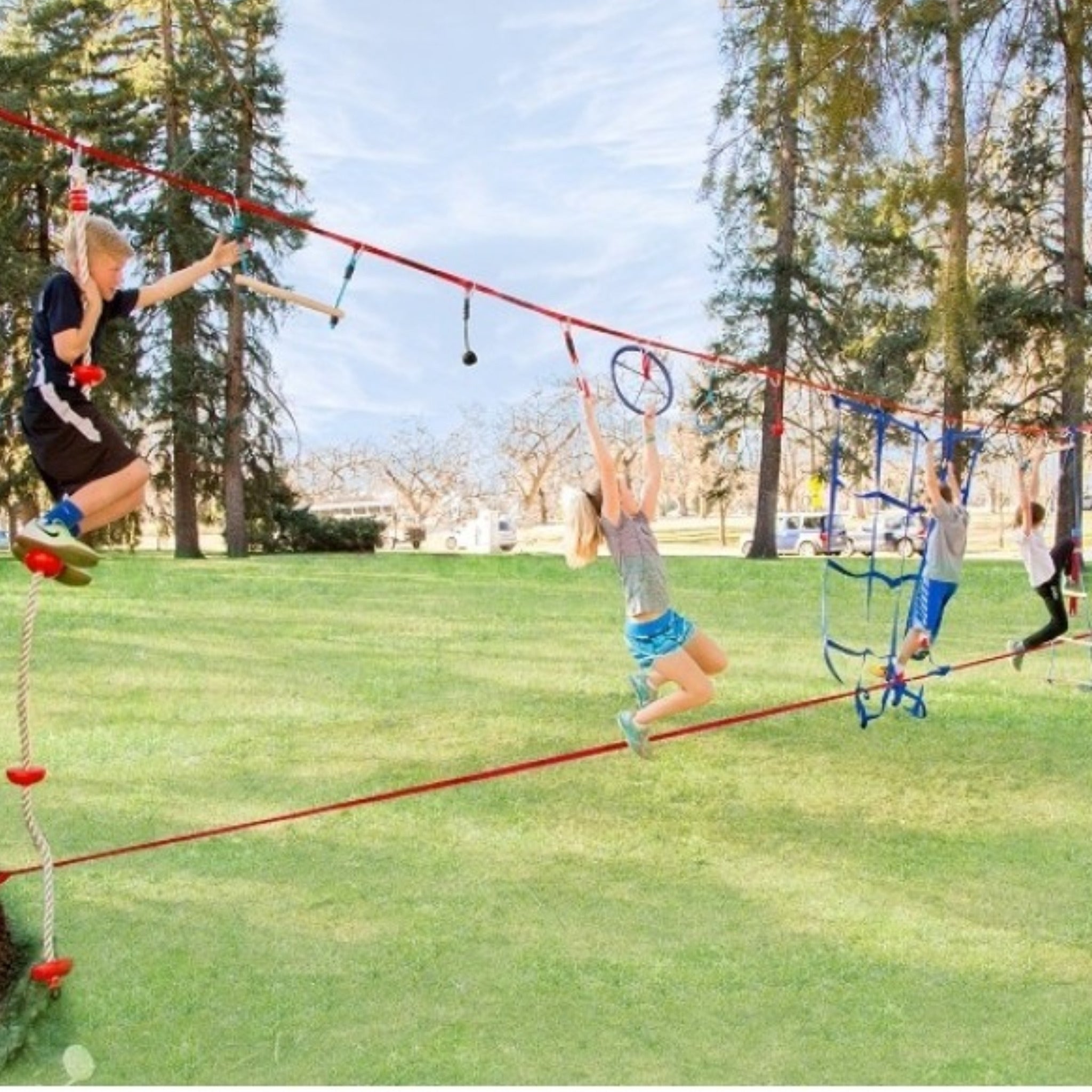 Slacklines & Ninjalines – Treehouse Supplies