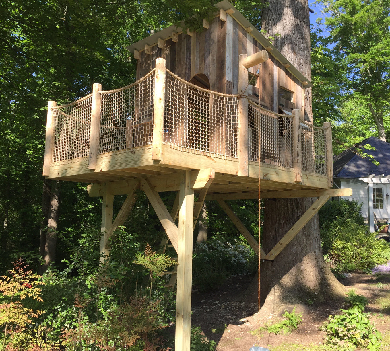 Single Tree Hardware Tri-Beam Standard Treehouse Kit | TAB | Treehouse Bolts & Hardware ...