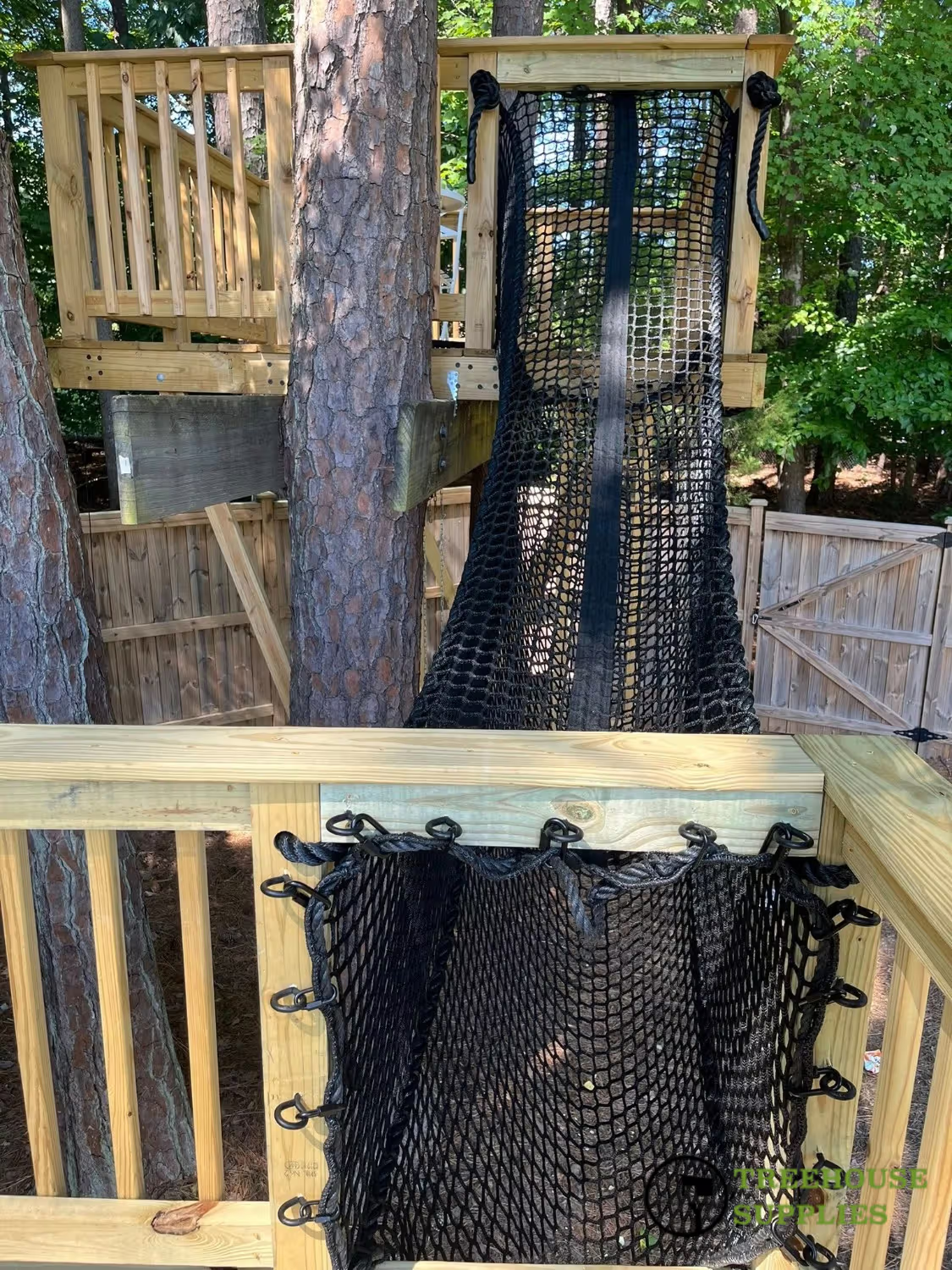 KNOTTLESS 2" SQUARE NETTING - NET TUNNEL