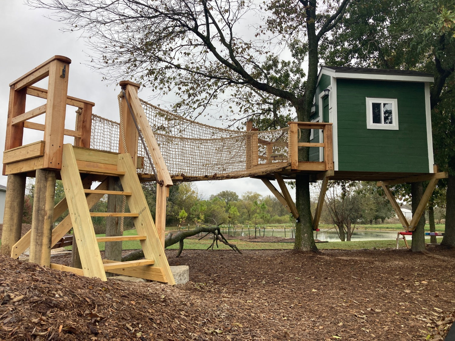 ROPE BRIDGE KIT - STANDARD 3/8" CABLE - 6' to 30'