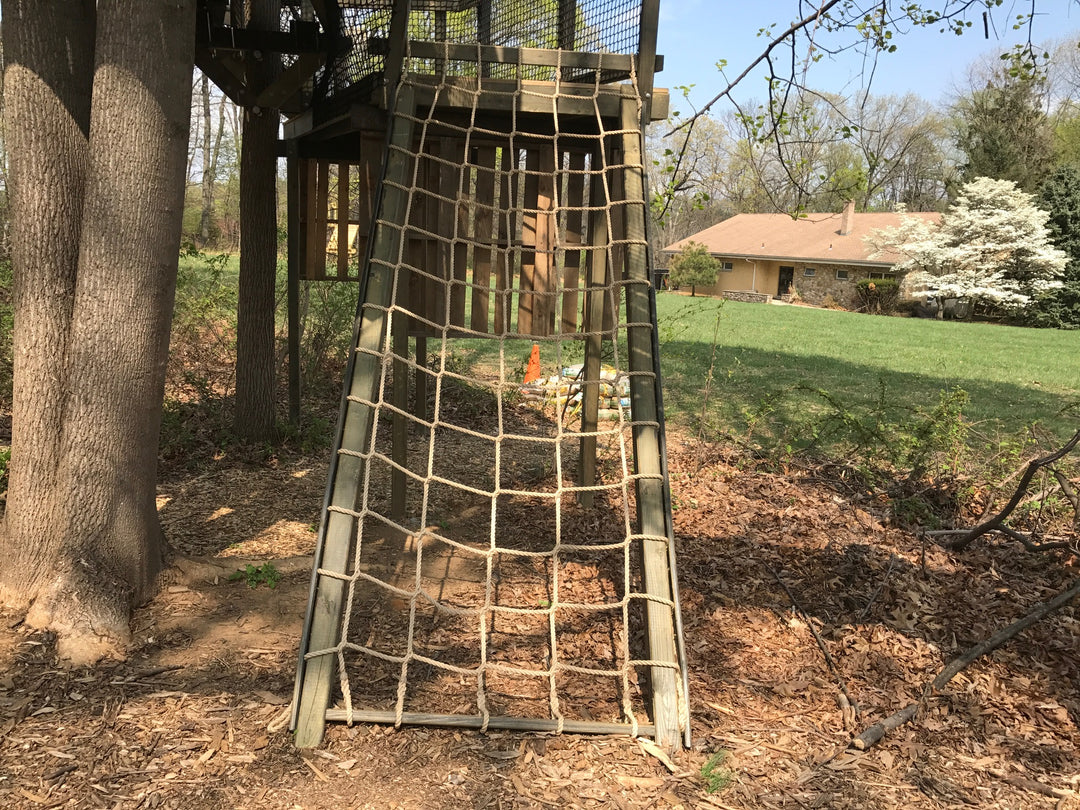 Treehouse Rope Net Cargo Net with eye splice | Treehouse Accessories – Treehouse Supplies