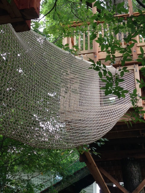 KNOTTLESS 2" SQUARE NETTING - NET TUNNEL