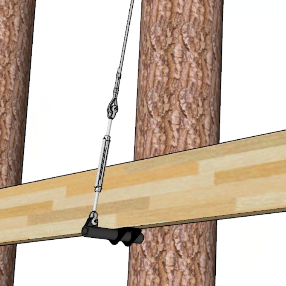 TISS™ Suspension Anchor Kit (SD) - Treehouse Integrated Support System™