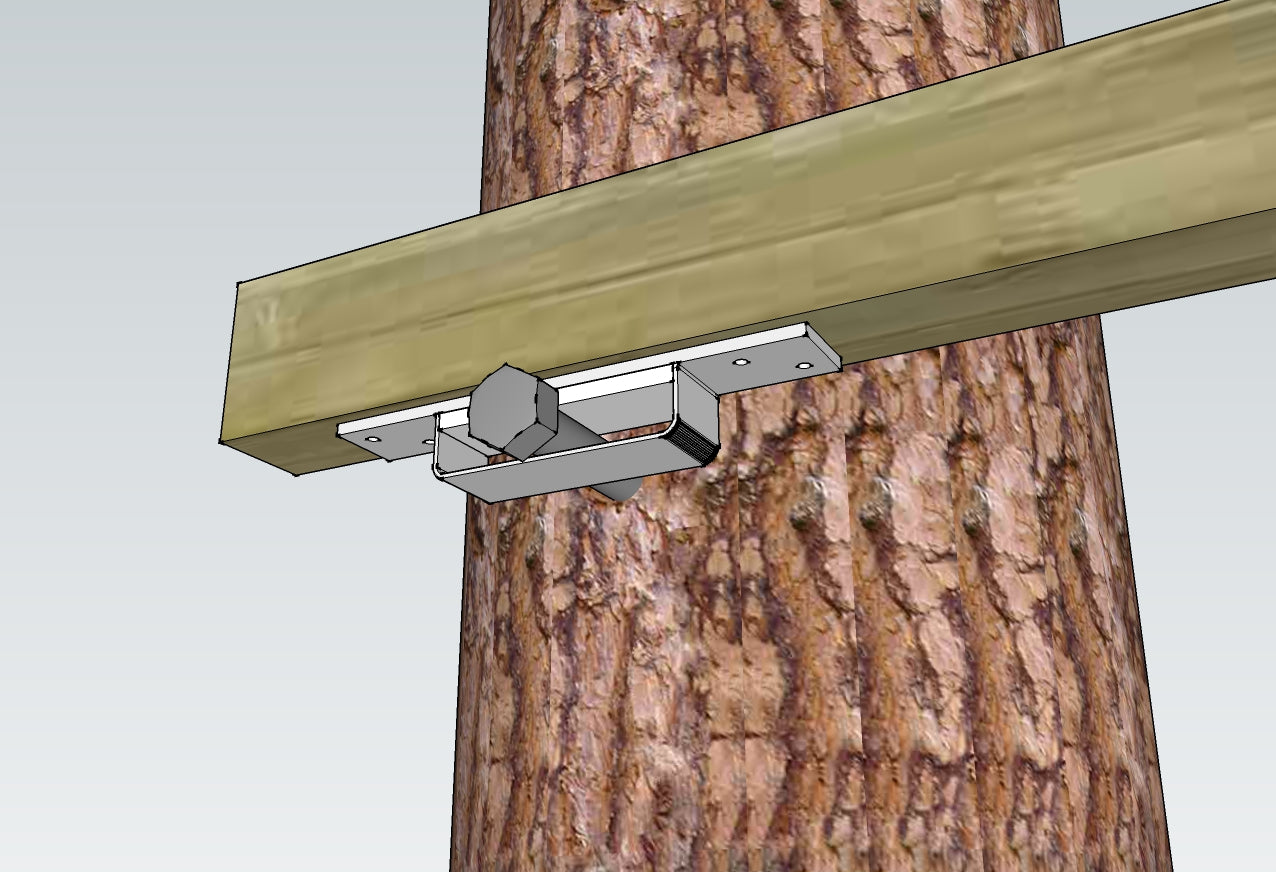 SWING BETWEEN TREE KIT W/INSTRUCTIONS