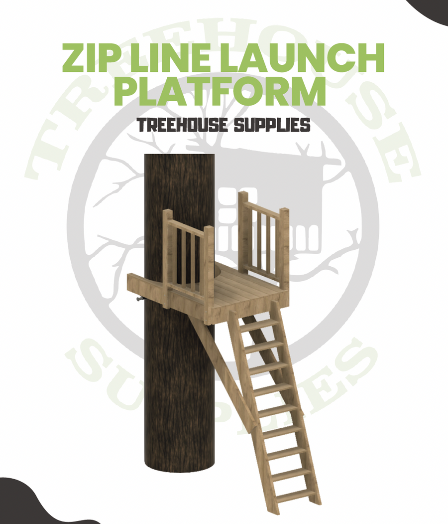 Zip Line Platform Plan How to Build a ZipLine Launch Platform