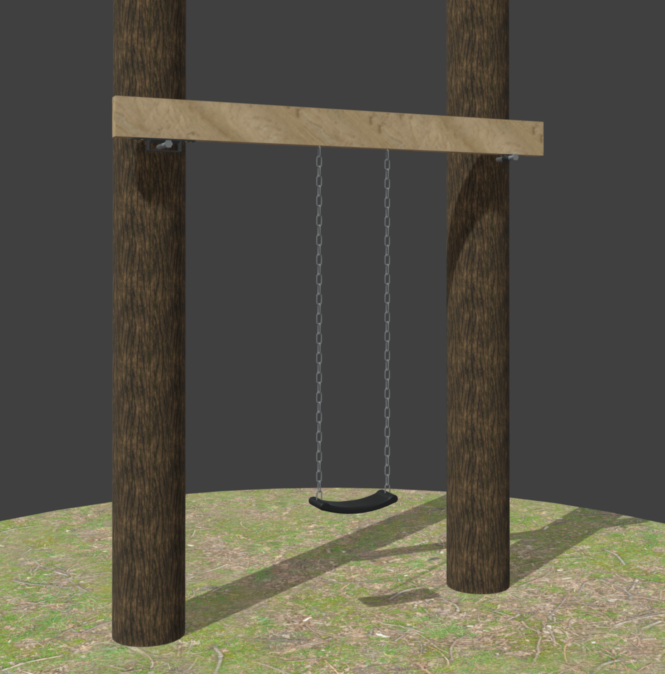 SWING BETWEEN TREE KIT W/INSTRUCTIONS