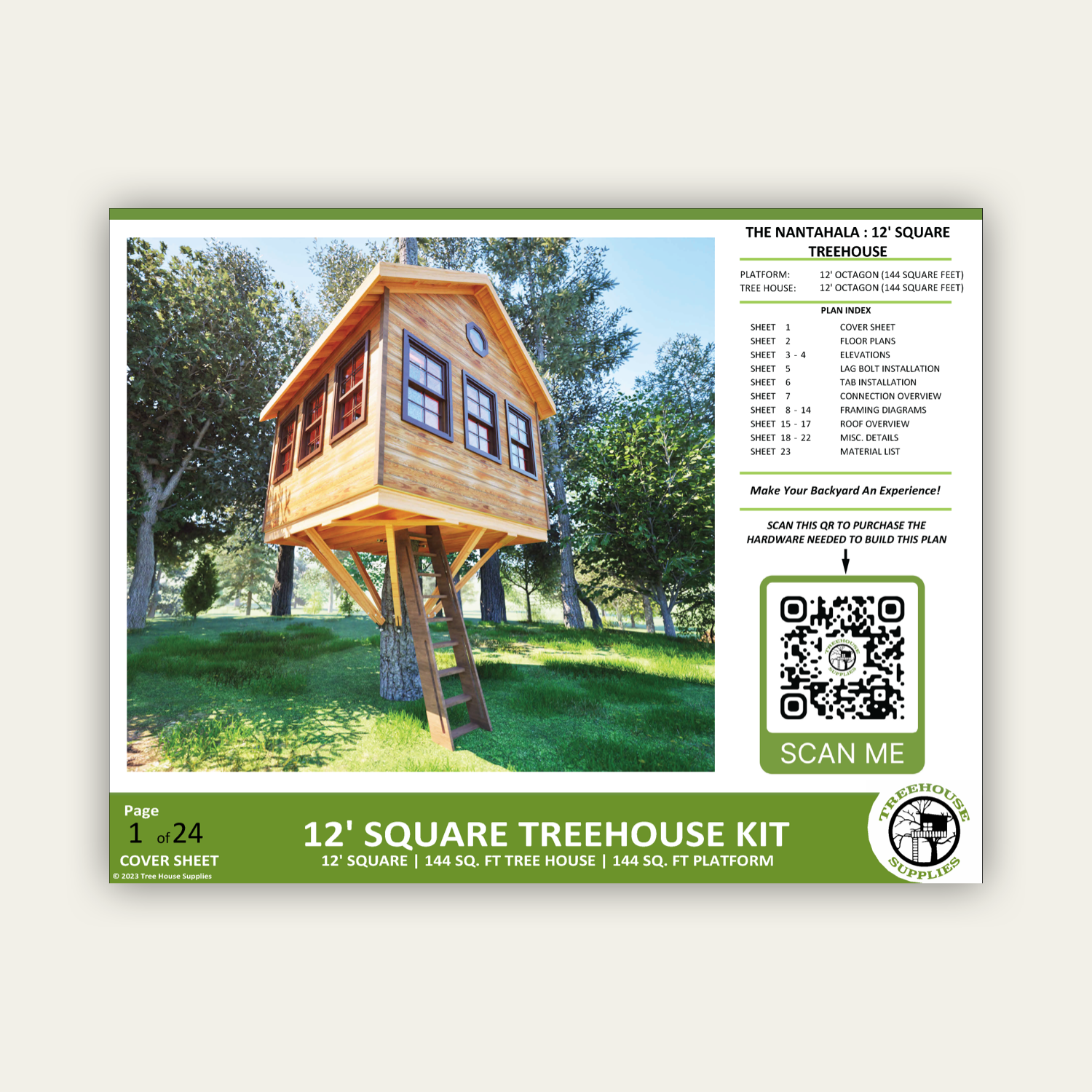 Biggest Tree House Floor Plans Treehouse Plans | Custom Tree House