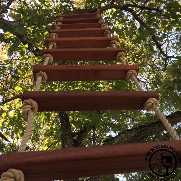 AFRICAN MOHOGANY ROPE LADDERS - 3 SIZES – Treehouse Supplies