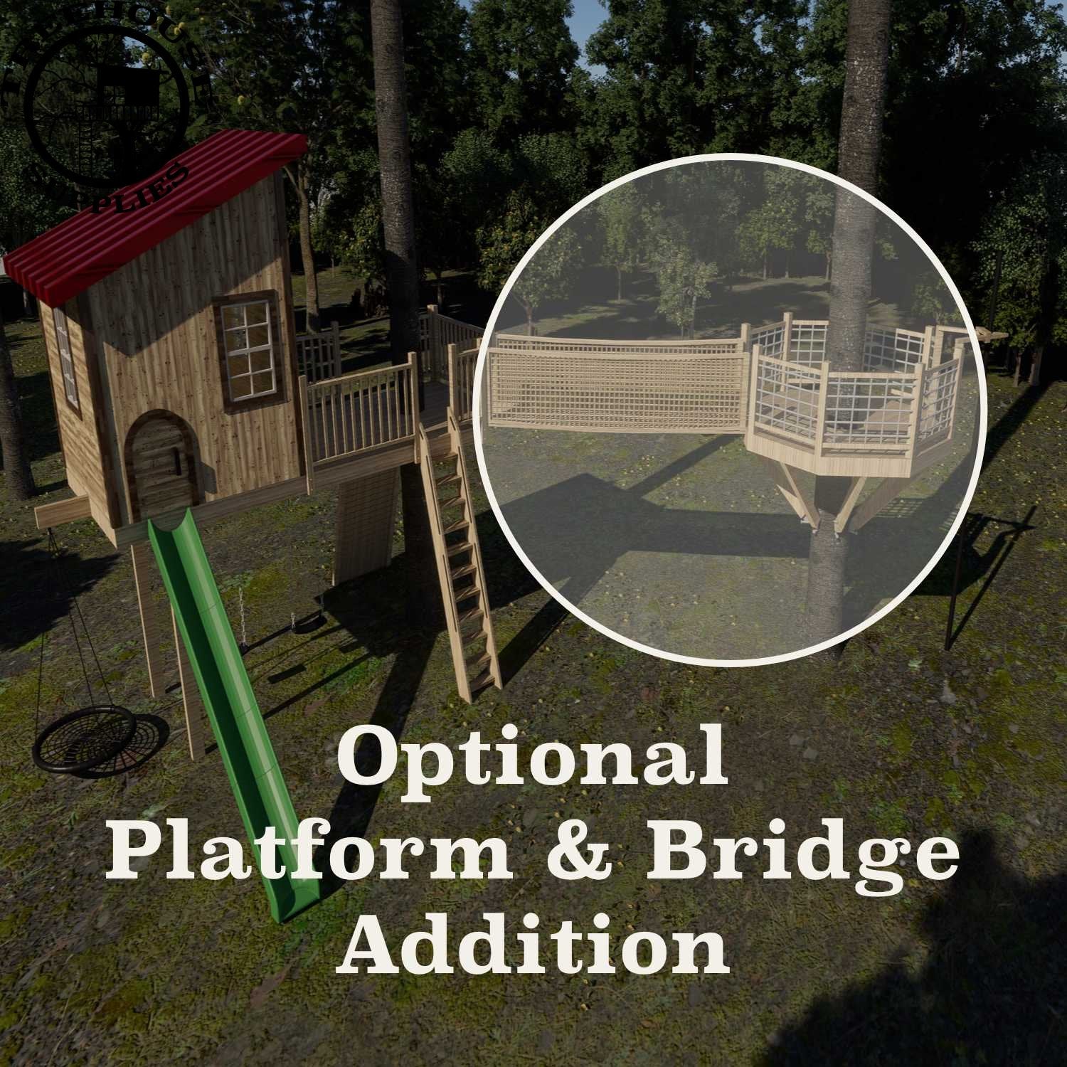 Advanced Custom Treehouse Design Package – Treehouse Supplies