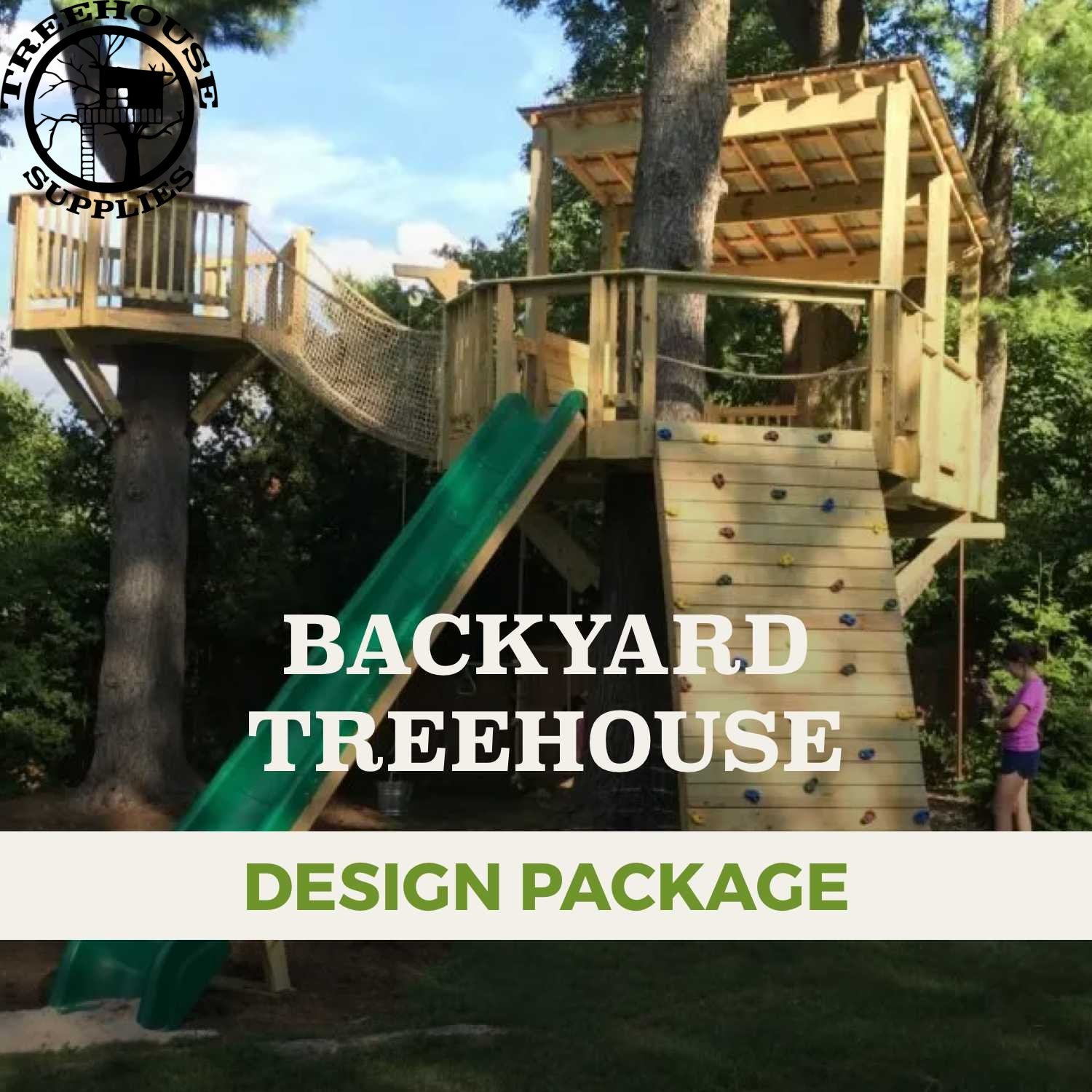 Backyard Treehouse Design Package