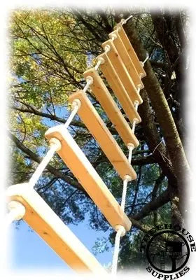 PINE ROPE LADDERS - 3 SIZES - Treehouse Supplies