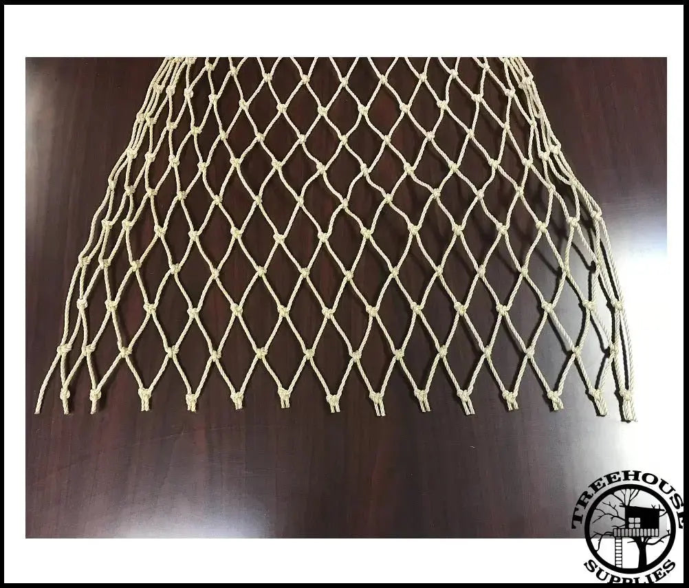 Treehouse Supplies THREE STRAND KNOTTED 2" DIAMOND NETTING - 1 FOOT SAMPLE