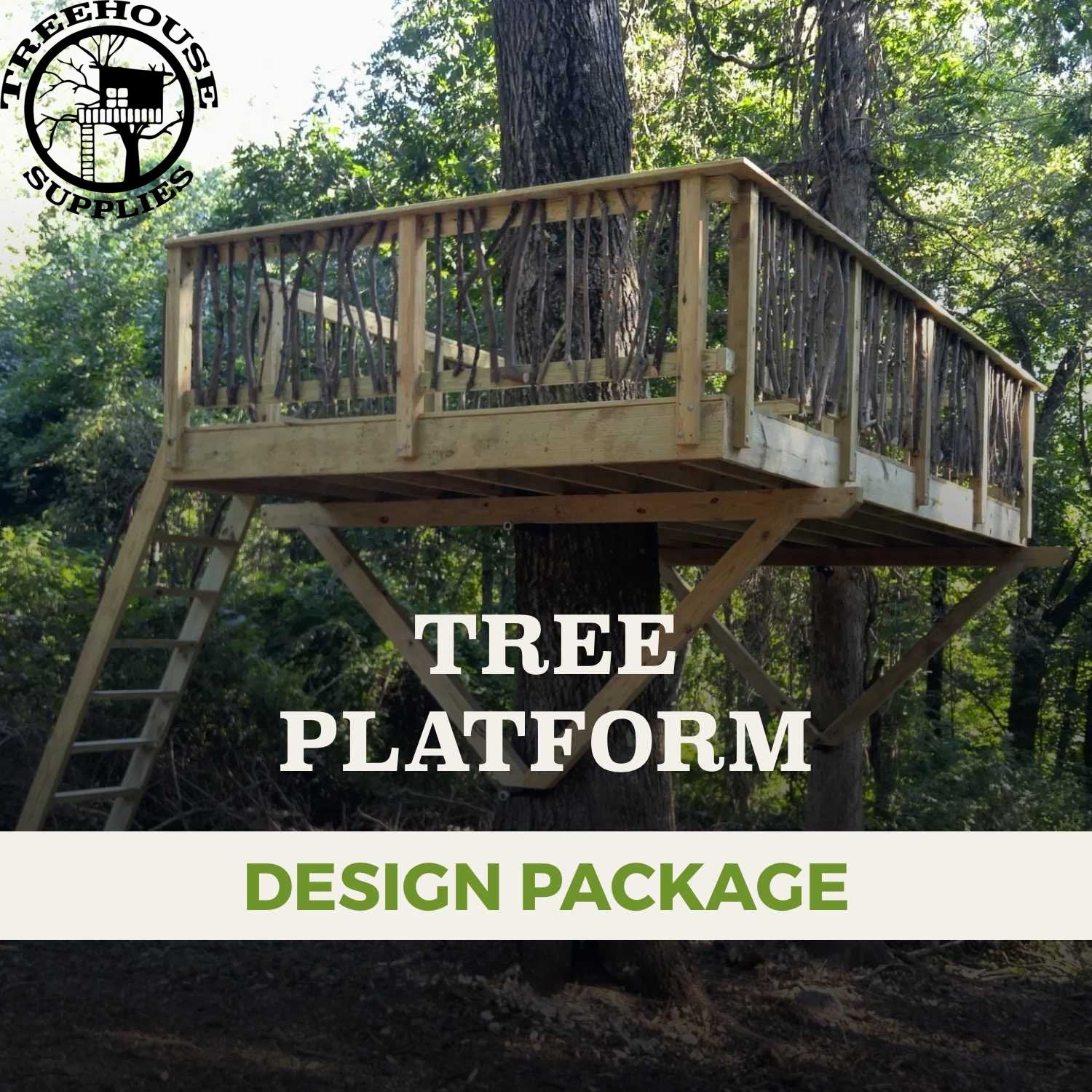 Platform Treehouse Design Package