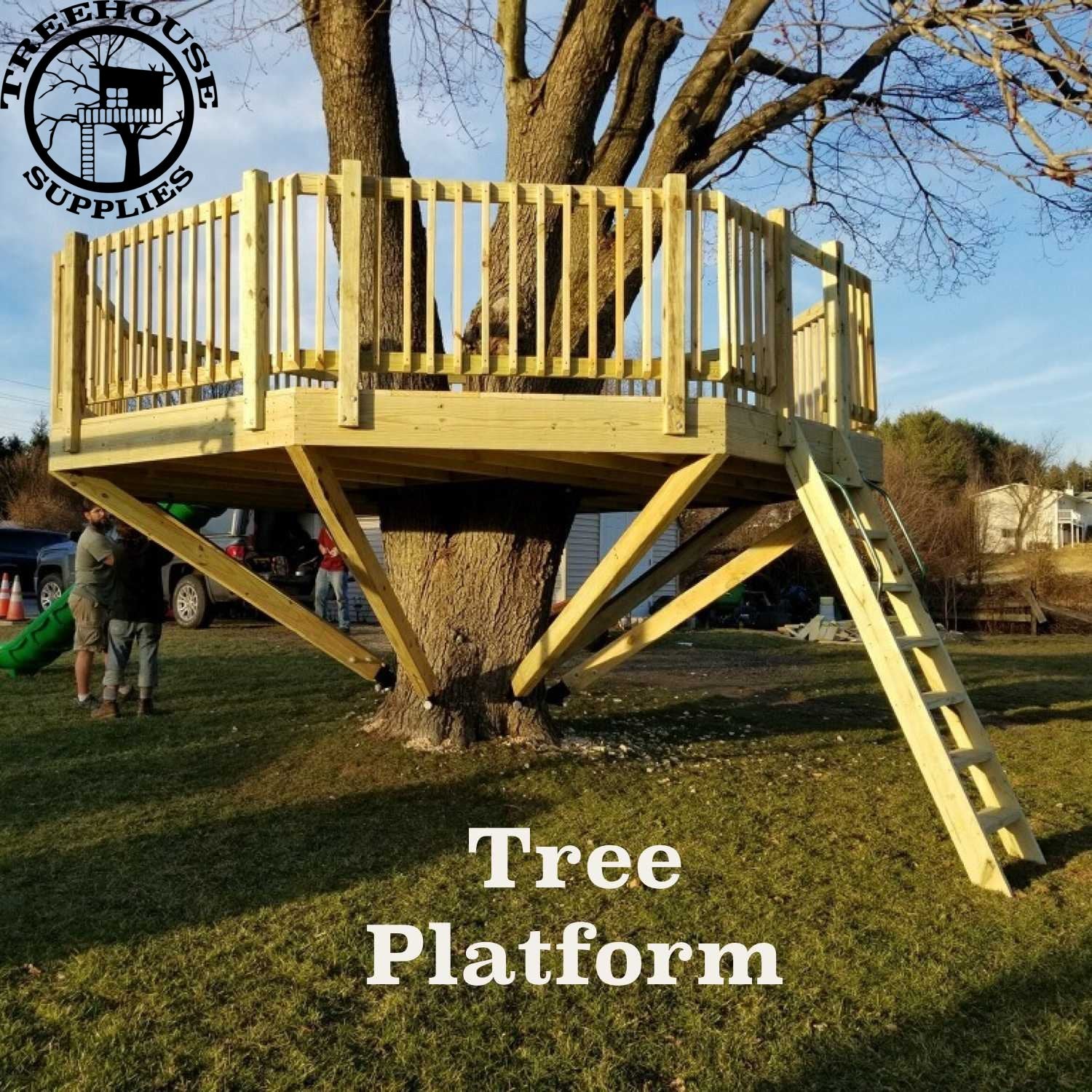 Platform Treehouse Design Package