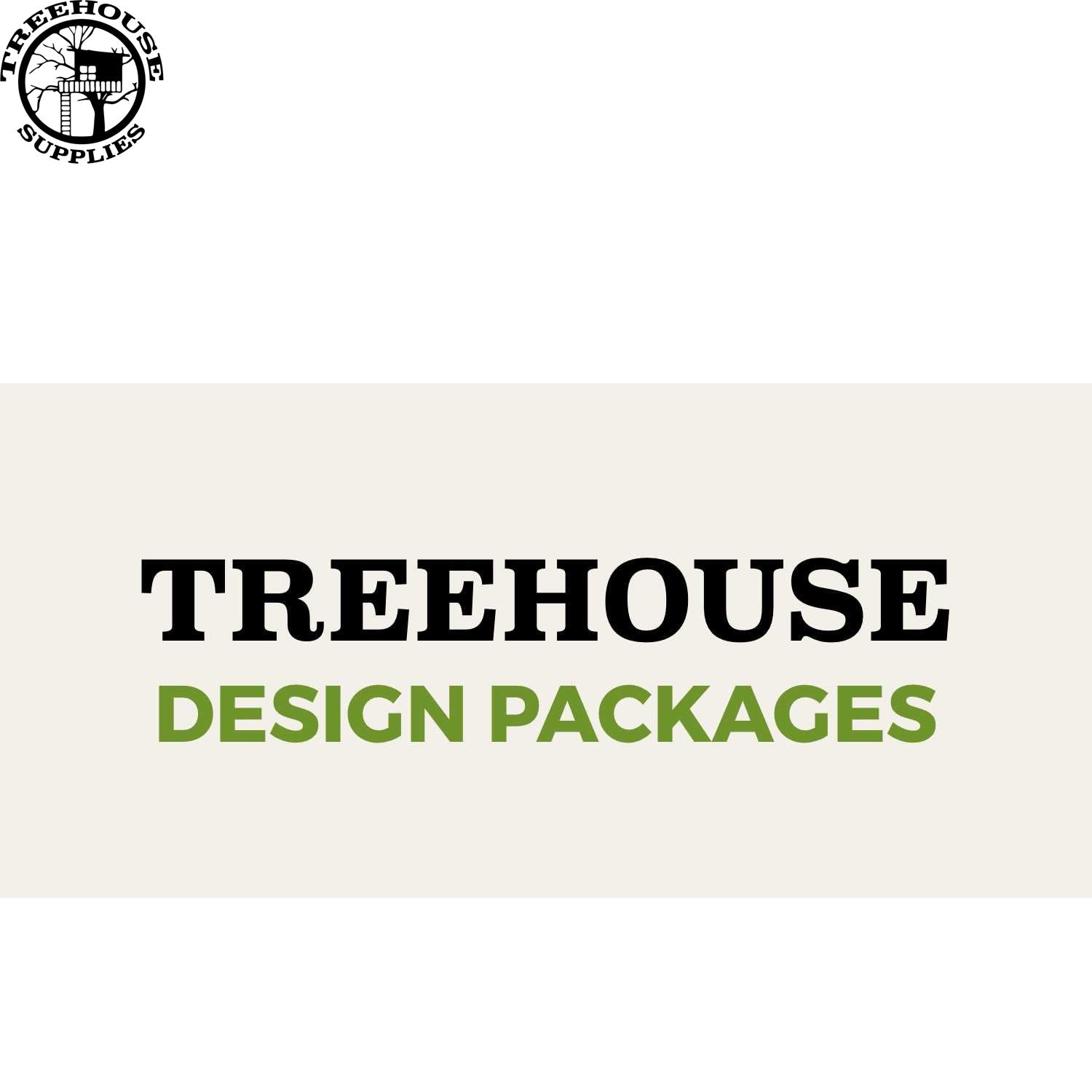 Treehouse Design Package: Platform with Bridge add on – Treehouse Supplies