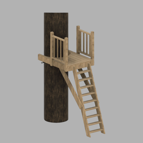 Zip Line Platform Plan | How to Build a ZipLine Launch Platform