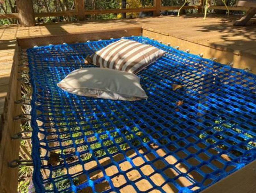 Hammock double stacked net – Treehouse Supplies