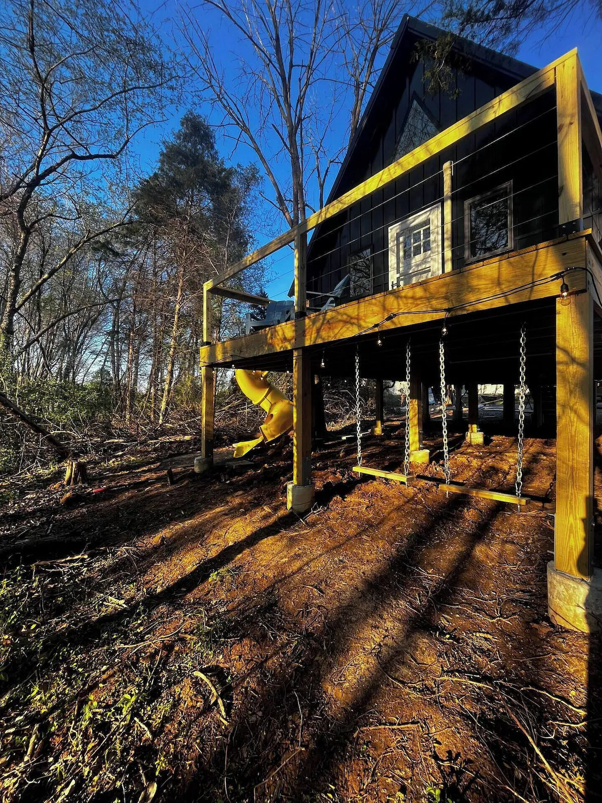 The Turbo Twister - Spiral Treehouse Slide