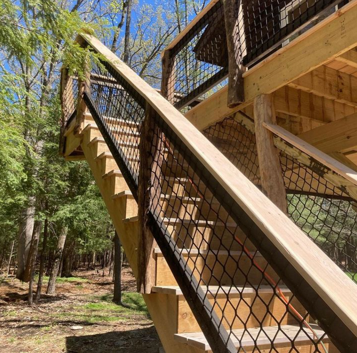 Treehouse Rope Netting Barrier Netting & Net Tunnels – Treehouse Supplies