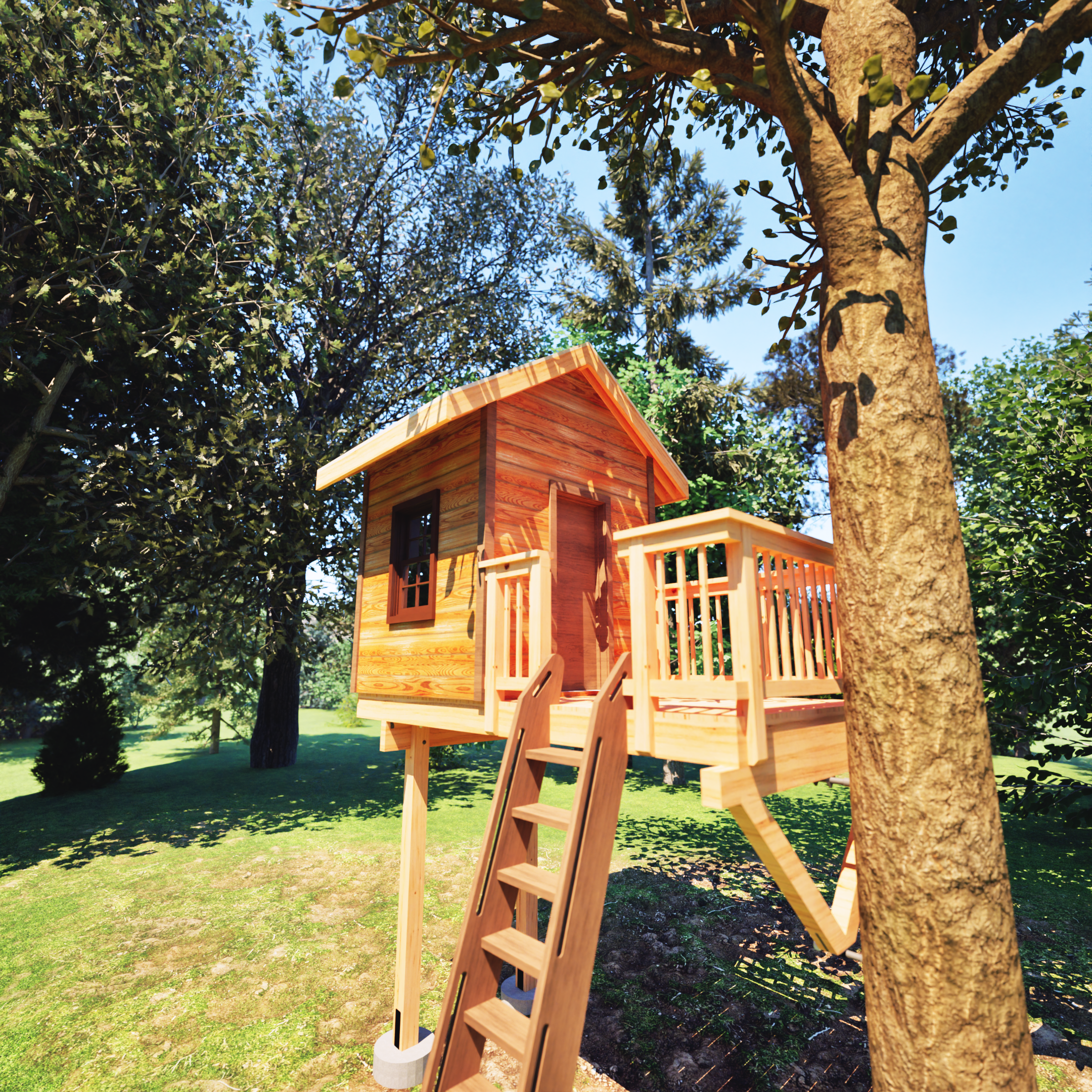 THE FINGER LAKES: MINI © 1 tree 2 post hardware kit