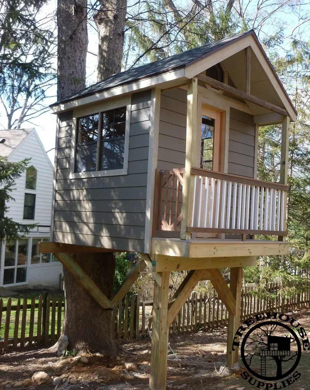 Treehouse Posts THE FINGER LAKES: MINI © 1 tree 2 post hardware kit – Treehouse Supplies