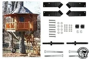 10' OCTAGON TREEHOUSE KIT WITH PRODUCTS - Treehouse Supplies