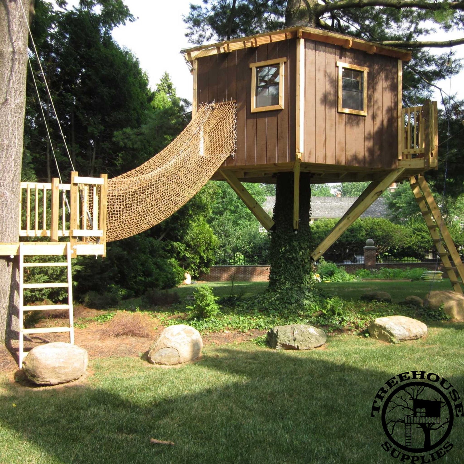 12' Hexagon Treehouse Plan Standard Treehouse Plans & Attachment