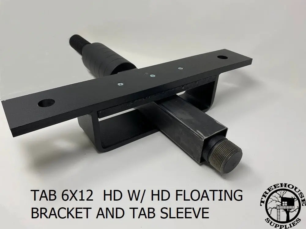 1.75" HD Floating Bracket Treehouse Bracket 1 3/4" bolt line