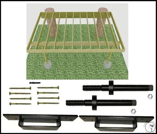 2 Tree 2 Post Treehouse Kit