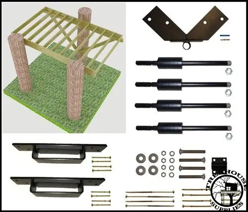 3 Tree Tribeam Kit - Deluxe | TAB | Treehouse Bolts & Hardware ...