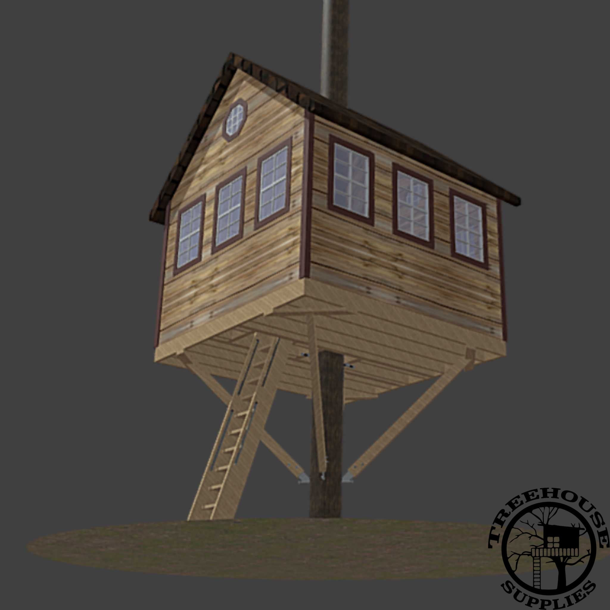 Treehouse Plans | Custom Tree House Design by expert tree house ...