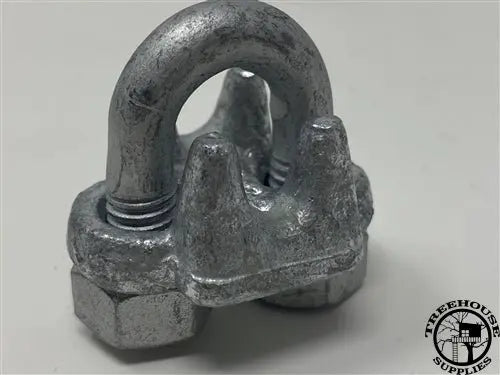 Cable Clamp - Galvanized - Treehouse Supplies
