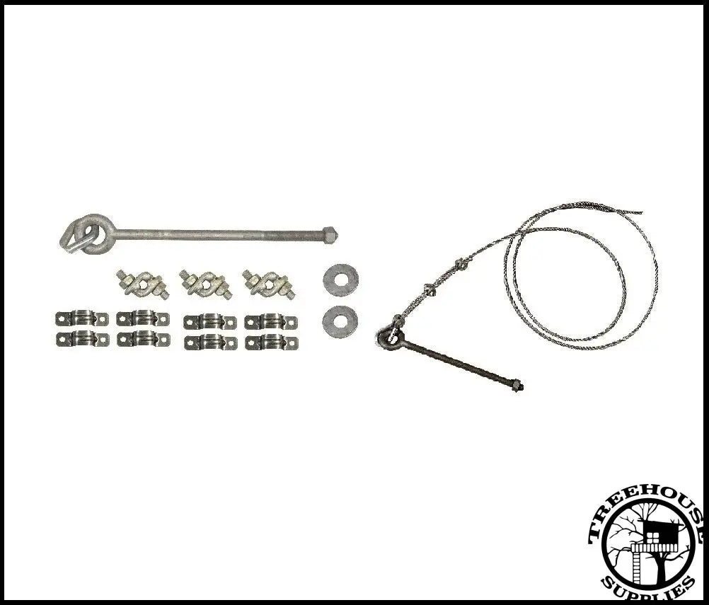 DELUXE EXTRA CABLE KIT- 32' to 75' - Treehouse Supplies