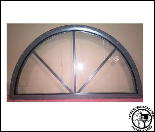 Half Moon Sunburst Window - 30'