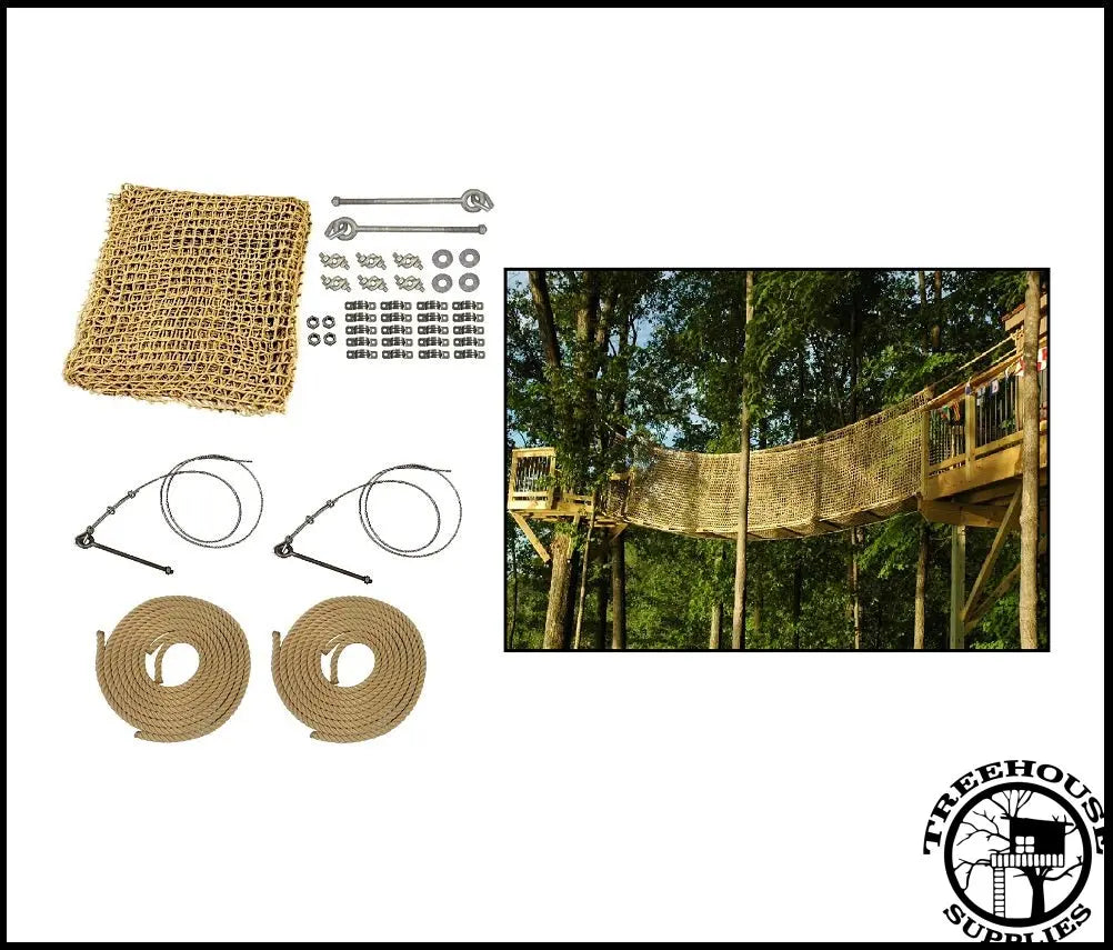 Amazon Bridge Rope ROPE BRIDGE KIT - DELUXE – Treehouse Supplies