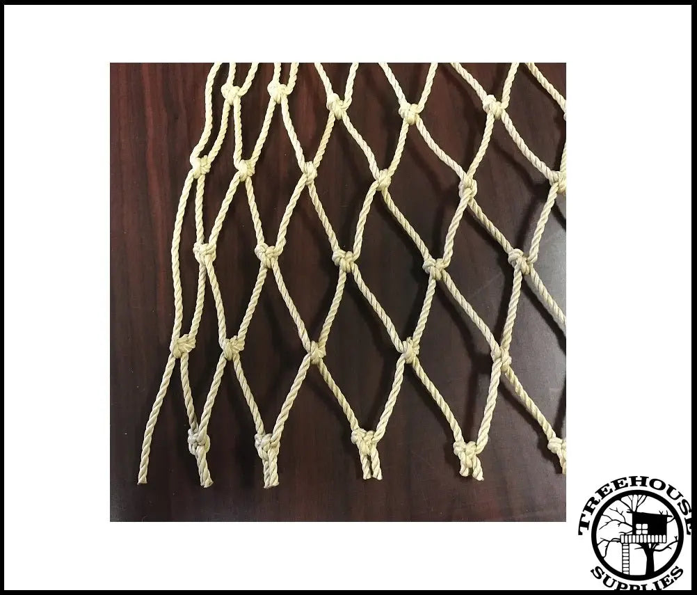 THREE STRAND KNOTTED 2" DIAMOND NETTING - 10 LINEAR FEET