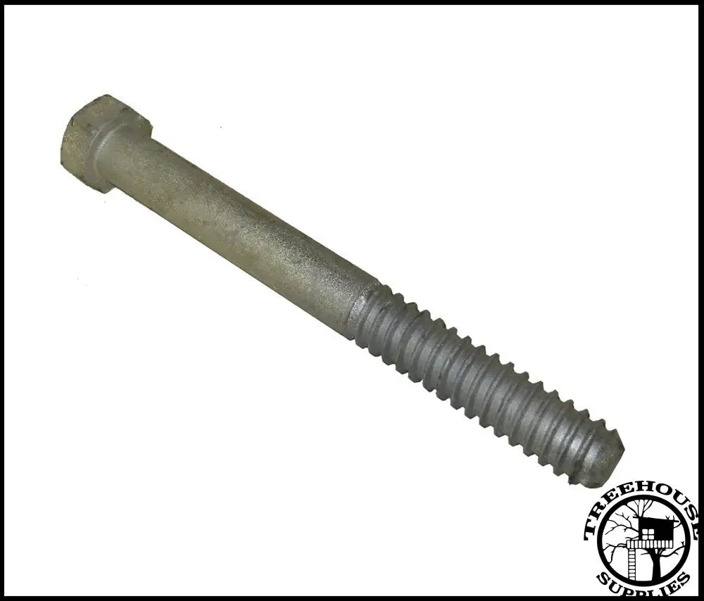 This 1.25'x12' lag bolt is a lightweight treehouse fastener for situations where a Treehouse Attachment Bolt is not necessary.