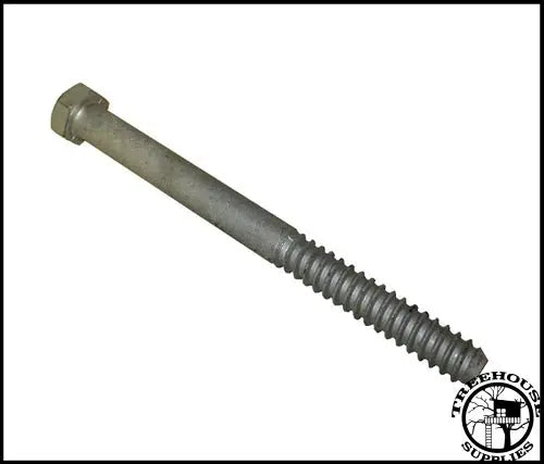 This 1.25'x15' lag bolt is a lightweight treehouse fastener for situations where a Treehouse Attachment Bolt is not necessary.