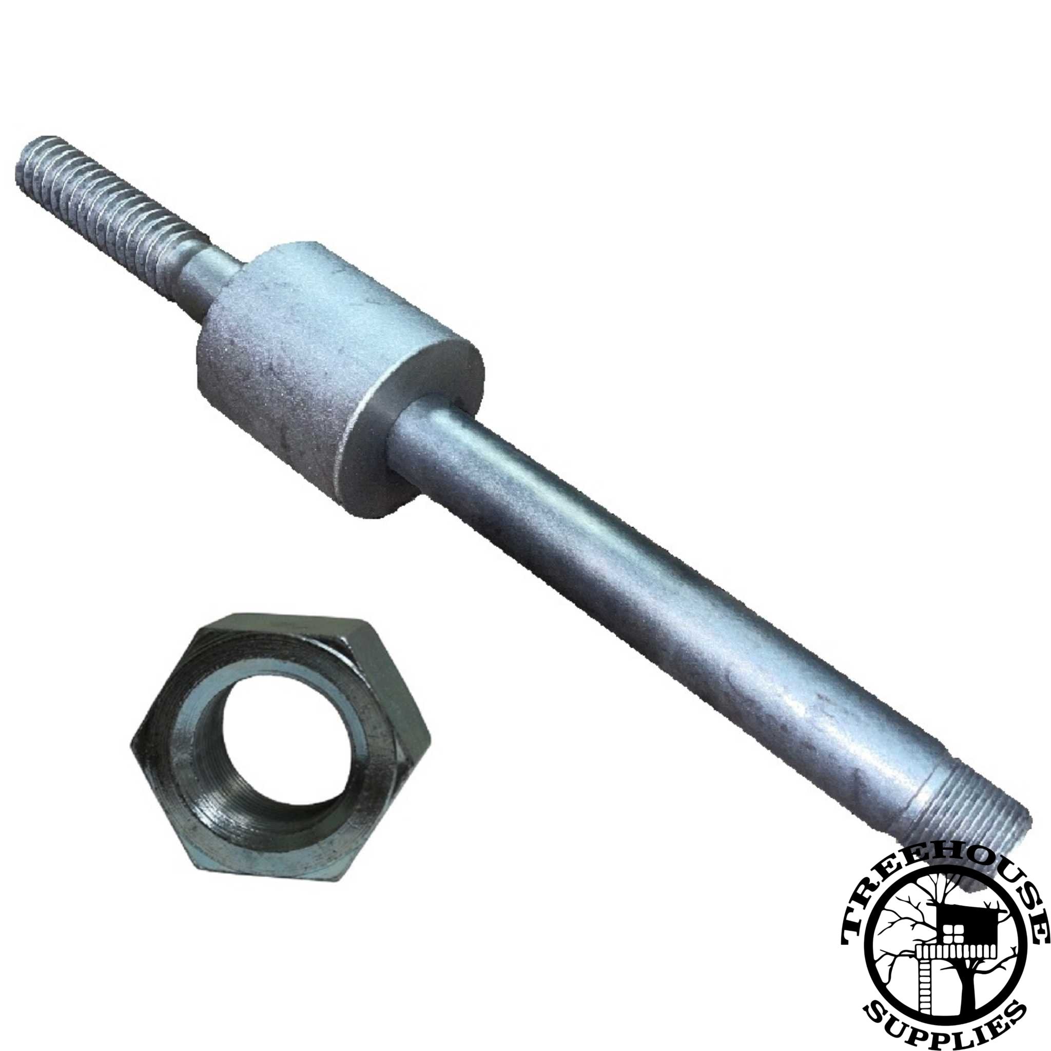 3x9 Non-powder coated treehouse attachment bolt (TAB)