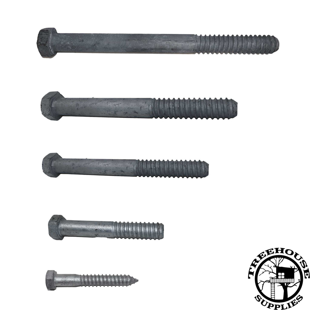 Tree House Lag Bolt Galvanized Fasteners Treehouse Supplies